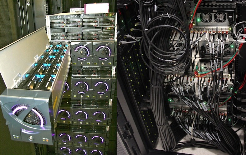 2011: gaia supercomputer (storage and interconnect extracts)